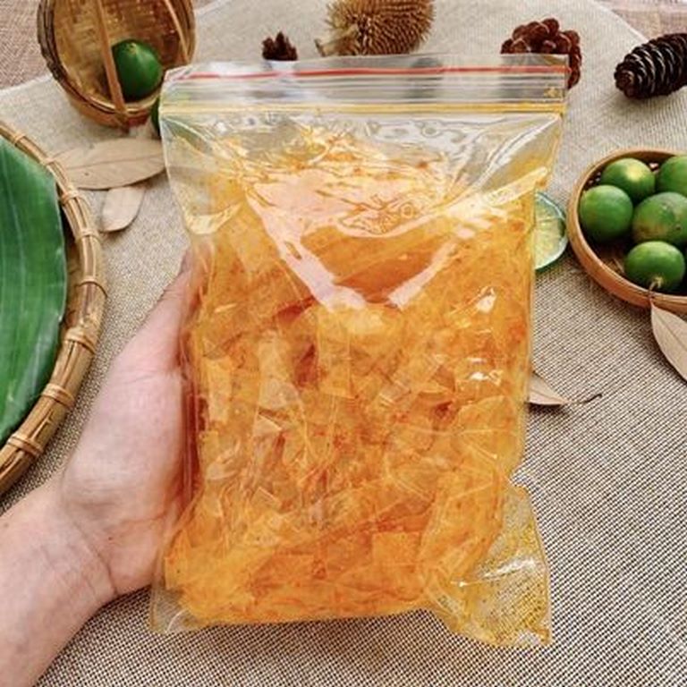 Bánh tráng long an sợi phô mai - cực ngon 100g