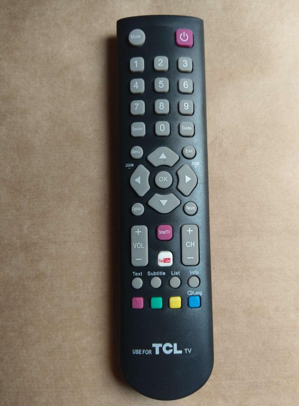 Điều khiển tv tcl smart.