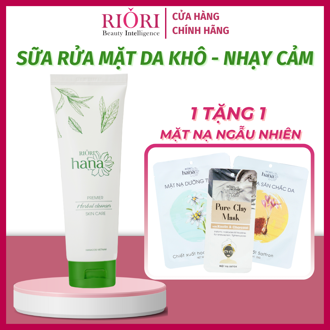 RIORI HANA Herbal Cleanser 120g