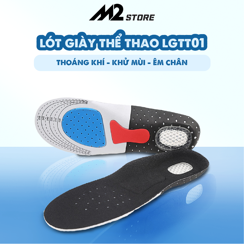 Lót giày thể thao êm chân tăng 0,5 Size Thoáng khí LGTT01