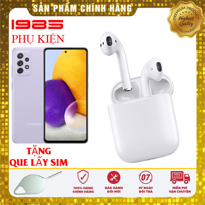 Tai nghe bluetooth cho samsung a72 pin trâu nghe hay