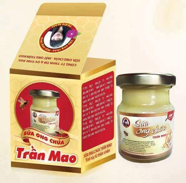 Sữa ong chúa tươi trần mao 100gr