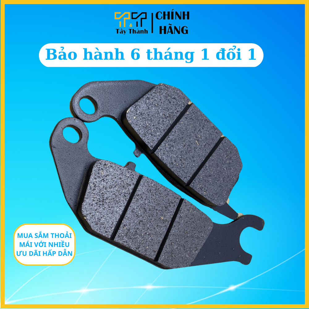 Bố thắng sau Sonic, má phanh đĩa sau xe ex 150, bố thắng sau xe raider, bố thắng đĩa sau dòng ex 135, Tây Thành Shop chuyên phụ tùng-bố thắng xe máy.