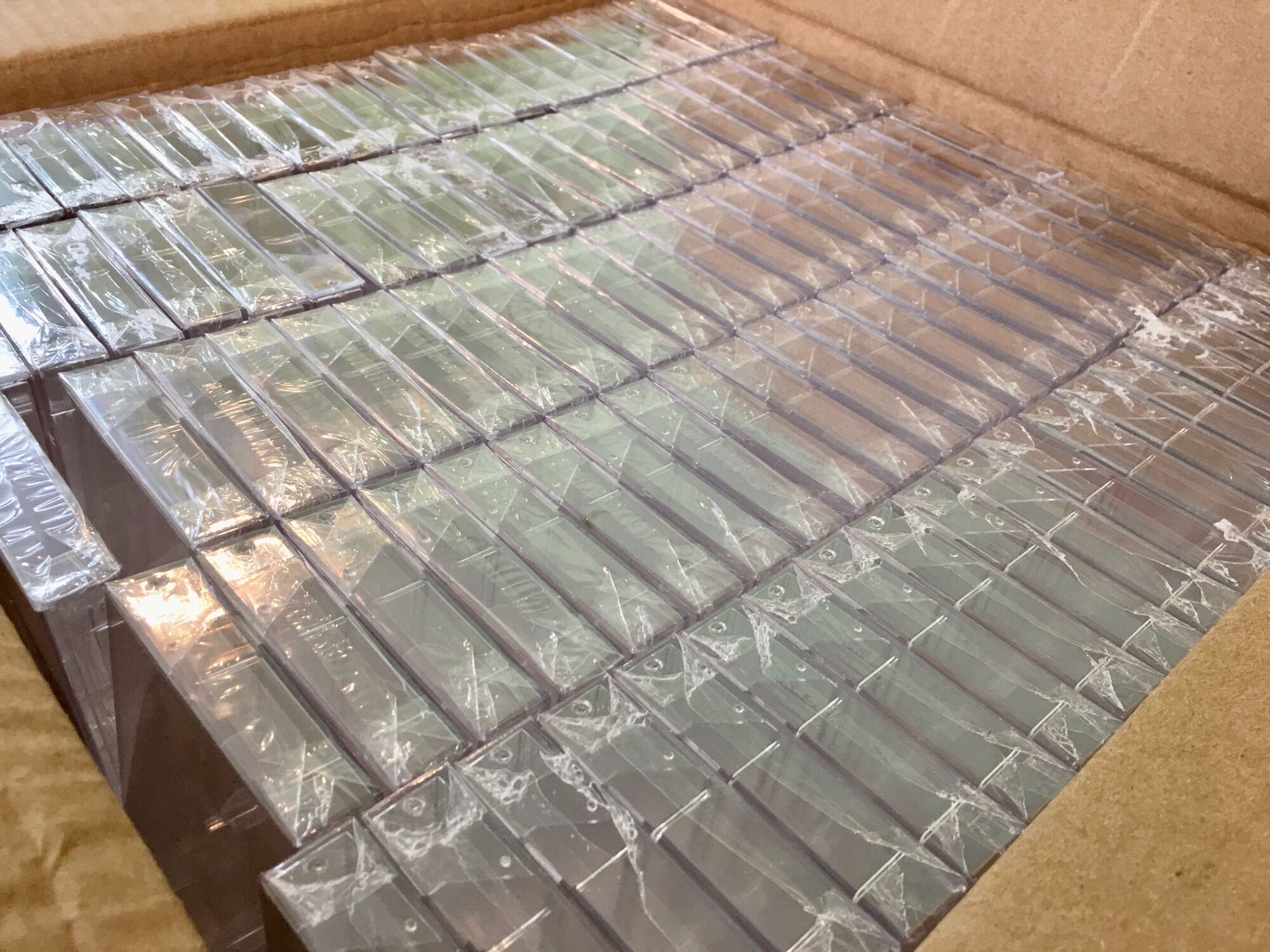 10 vỏ hộp băng cassette mới