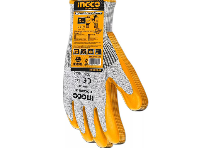 Găng tay latex ingco hgvl08-xl