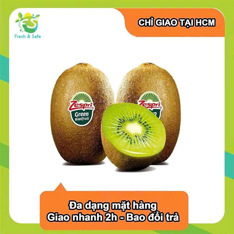[Chỉ Giao HCM] Kiwi xanh Newzealand - 500g