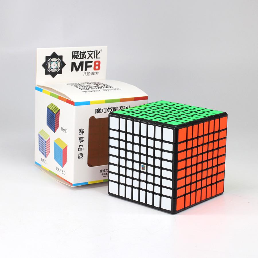Rubik 8x8 Moyu MF8 Sticker  - Rubik Siêu Biến Thể Phát Triển Siêu Trí Não - Tặng dầu bôi trơn + chân đế Rubik, Hàng Chính Hãng