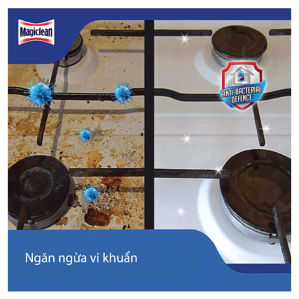 Nước Lau Bếp Magiclean Hương Chanh Chai 500ml
