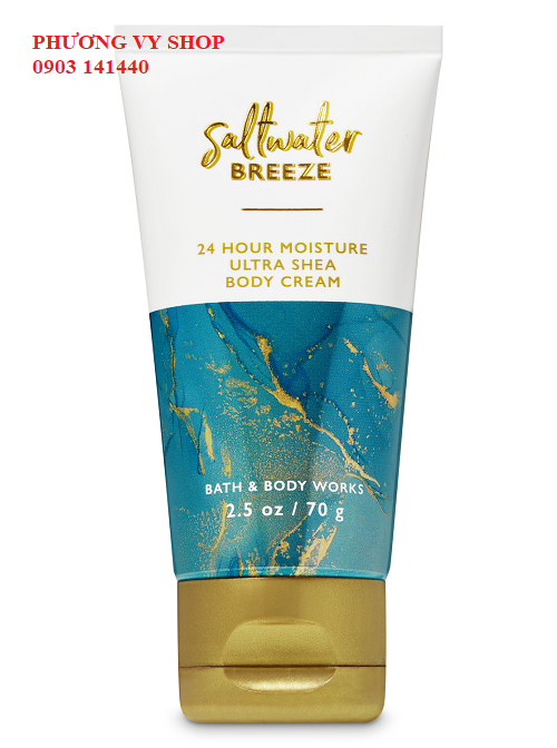 Kem dưỡng thể mini hương nước hoa bbw saltwater breeze