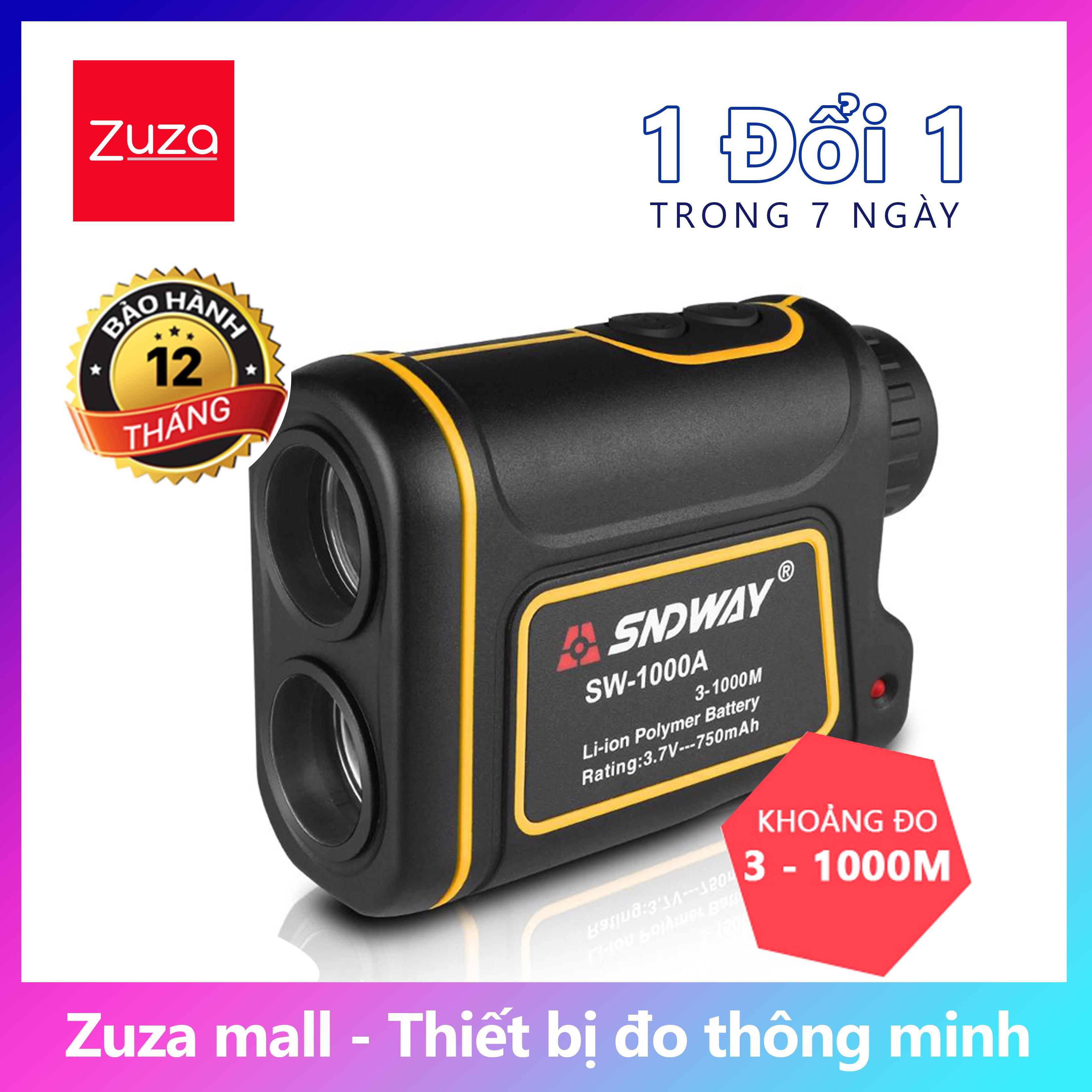 [ CHÍNH XÁC TỪNG MILIMET ] Thước đo khoảng cách điện tử, Ống nhòm đo khoảng cách điện tử độ chính xác cao, chống nước , thước điện tử SNDWAY LASER ZZ-1000A