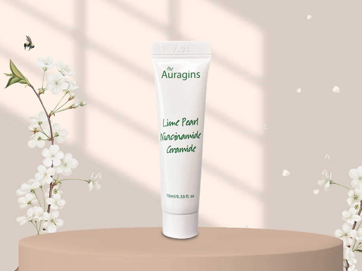 Kem Dưỡng The Auragins Lime Pearl Niacinamide Ceramide 10ml