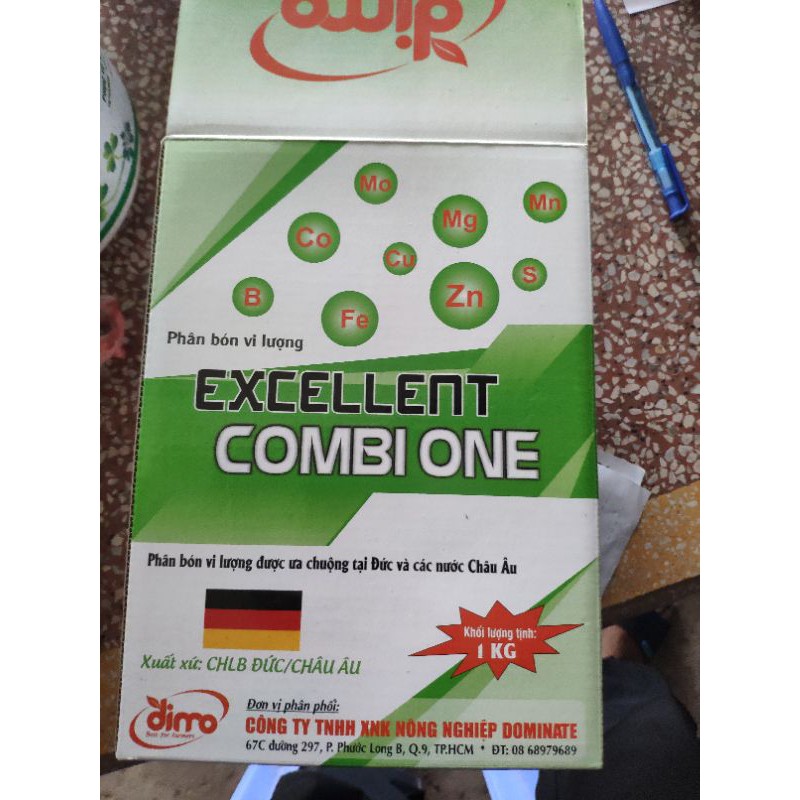 Gói phân bón vi lượng combi one gói lớn 25gr pha 120- 160 lít nước