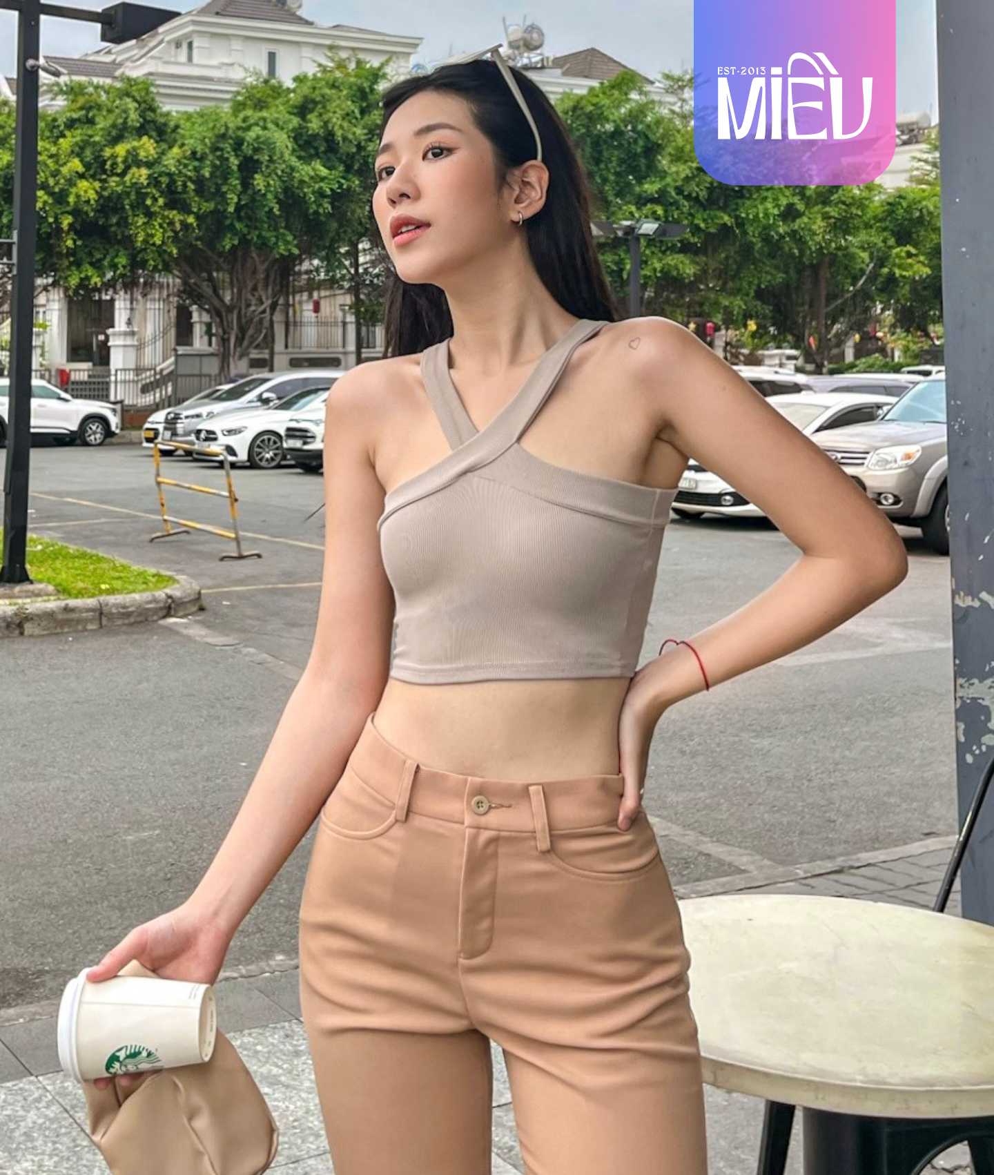 Áo croptop dáng ôm tôn dáng Bunny Tank Top