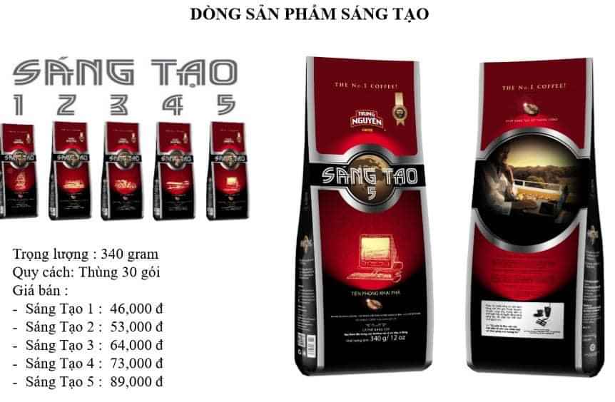 Cà phê Sáng Tạo 5 - Thơm ngon đậm chất cà phê