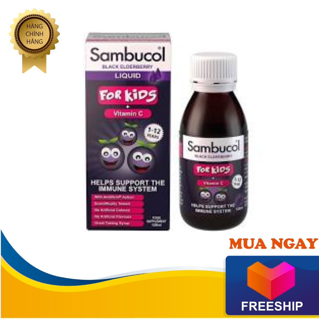 Siro tăng cường sức đề kháng Sambucol