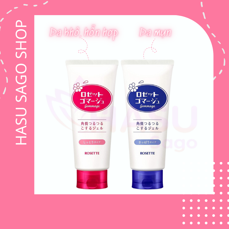 [GIẢM 5% ĐƠN 129K][HCM]Tẩy da chết Rosette Peeling Gel Nhật Bản được vote No.1 trên Cosme Nhật năm 2