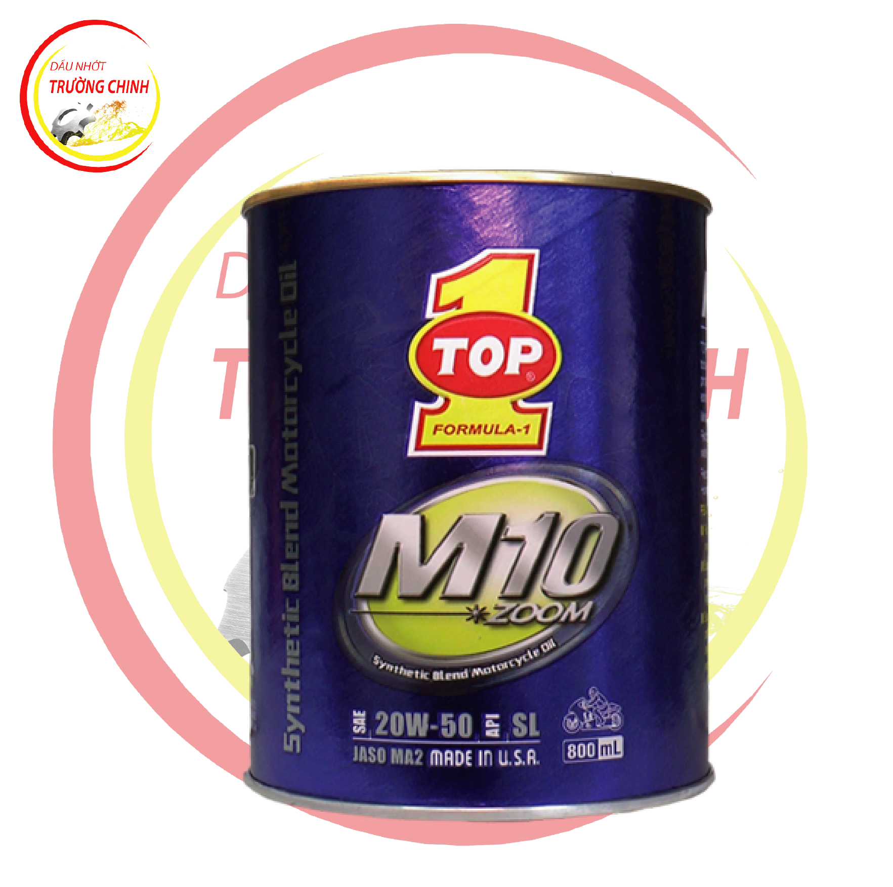 [HCM]NHỚT TOP 1 M10 ZOOM 20W50 800ML DÀNH CHO XE SỐ MẪU MỚI