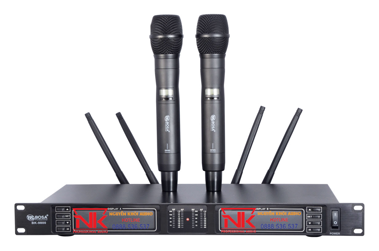 Micro chính hãng bosa bk-9800 đen