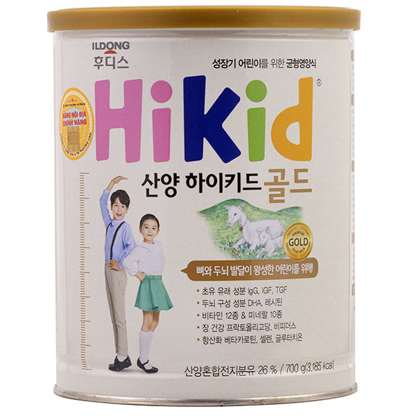 Sữa Hikid Hàn Quốc,Hikid dê,sữa Hikid ildong
