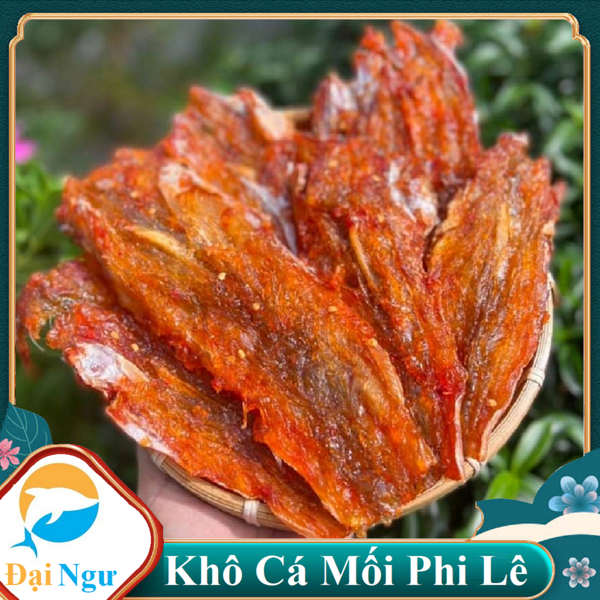 500gr khô cá mối không xương, thịt dẻo dai ngon tuyệt vời - đại ngư