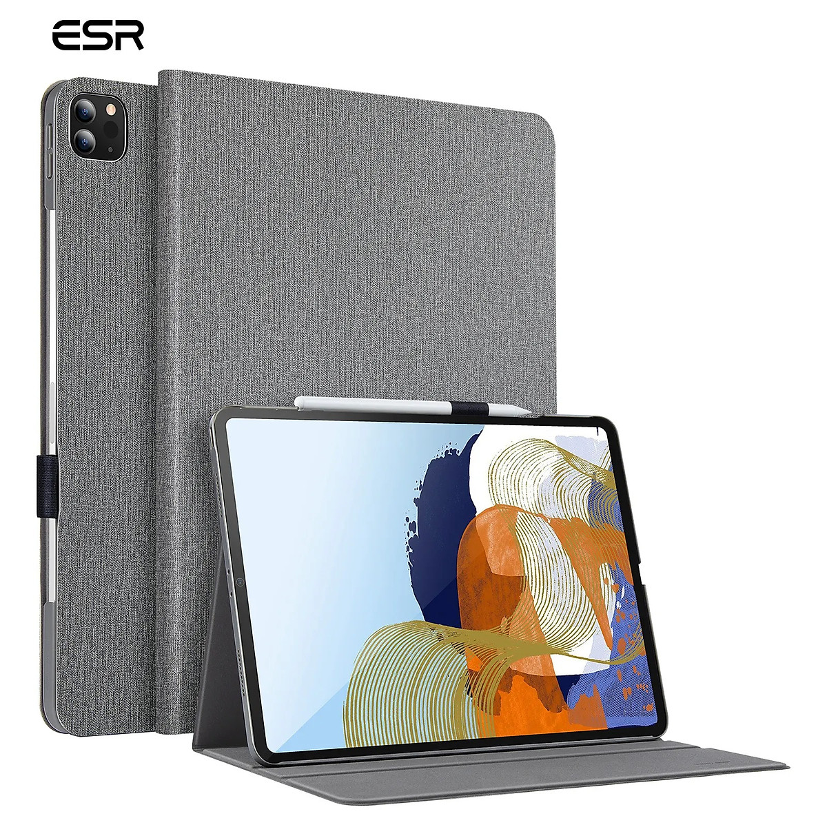 Bao da esr simplicity dành cho ipad pro 12.9 inch 2022/2021 urban premium folio case - hàng chính hãng