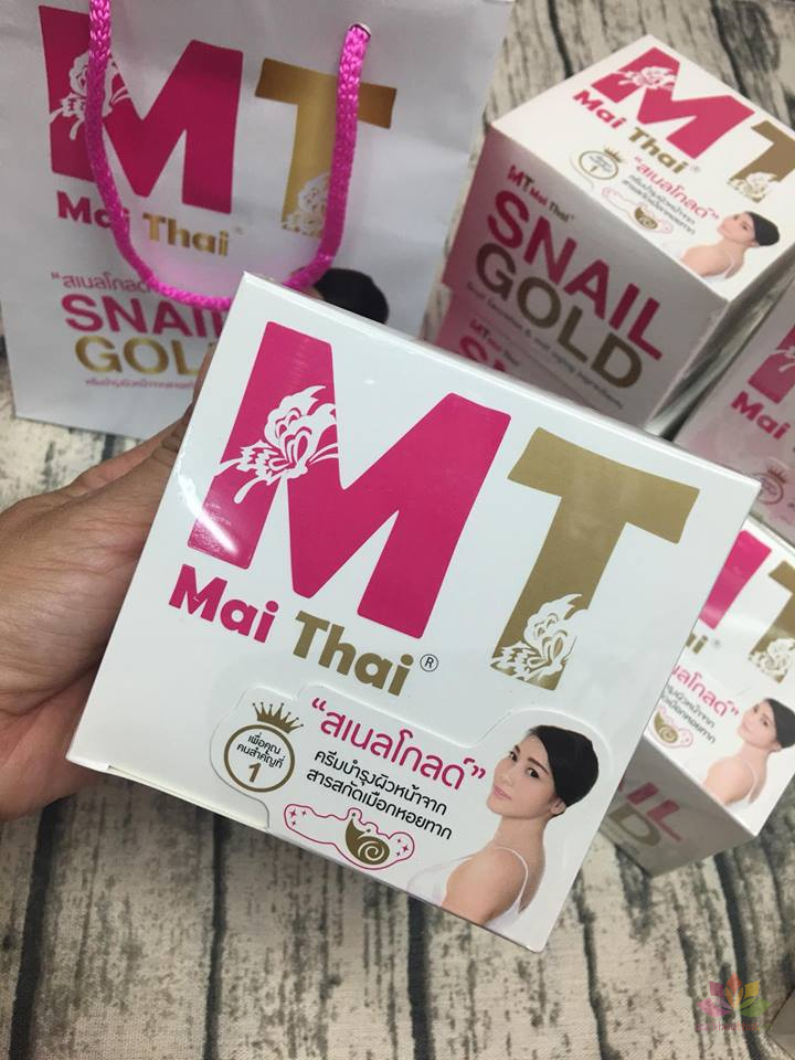 Kem dưỡng trắng da chống lão hóa mt snail gold