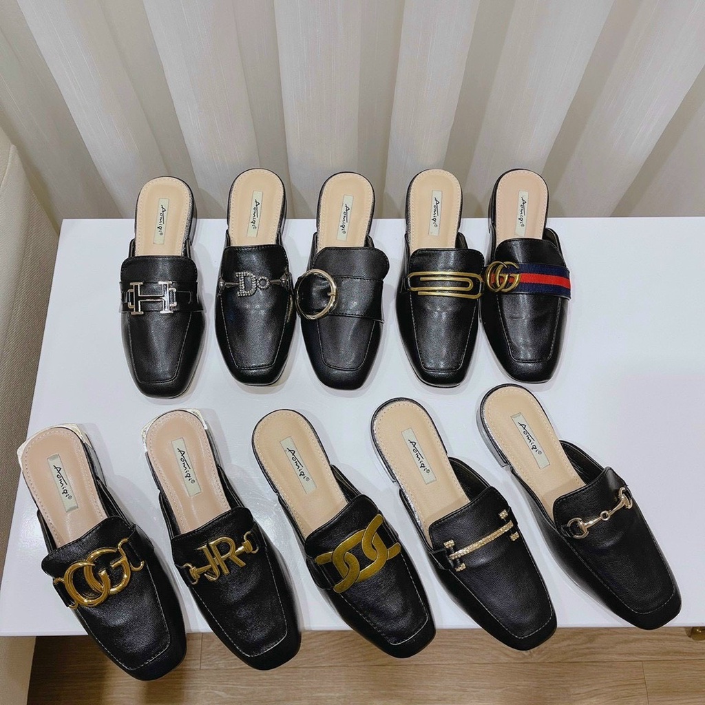 Sục nữ thời trang nhiều loại trang trí chất da siêu mềm 2cm.