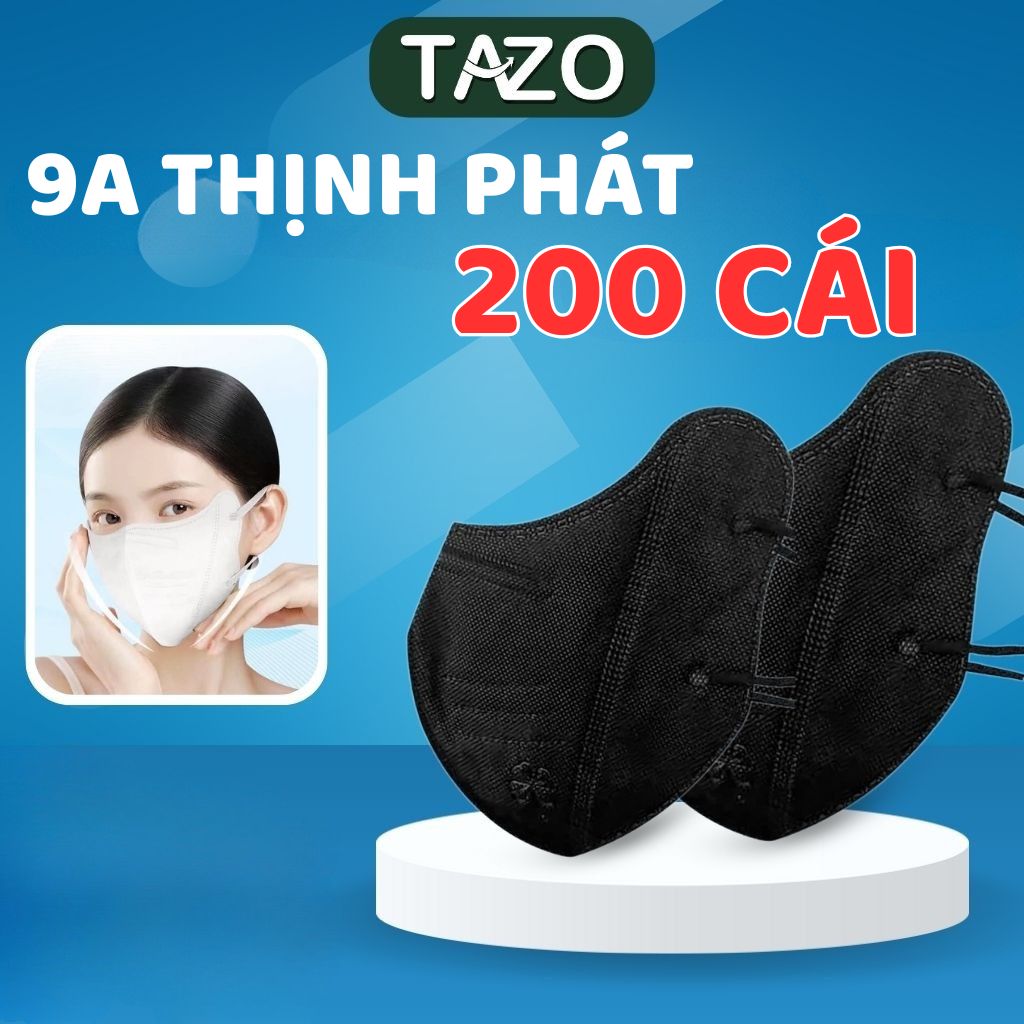 9A Thinh Phat Face Masks 200 Pieces in Many Colors - Face Masks That Cover the Face, Protect from Sun, Dust, and Water Resistant for Adults - Tazo