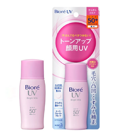 Sữa Chống Nắng Biore Bright Milk Nâng Tông Da