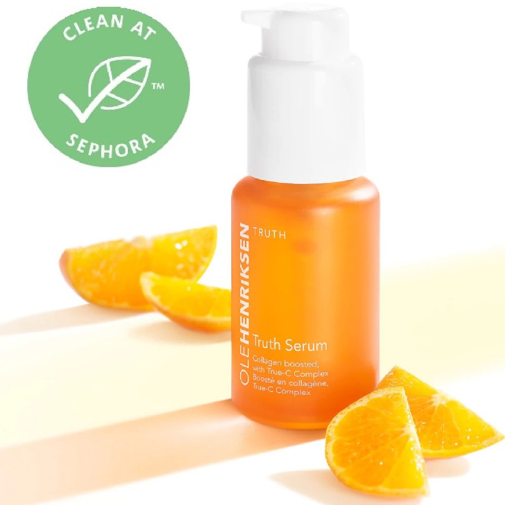 OLE HENRIKSEN Truth Serum Collagen serum vitamin C tươi tự nhiên organic 7/15/30/50ml cân bằng sáng da giảm thâm nám