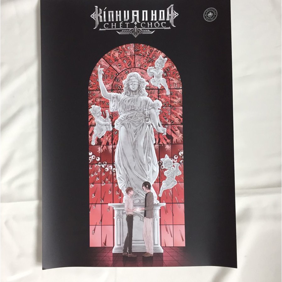 Poster Sách - Kính Vạn Hoa Chết Chóc - Cẩm Phong