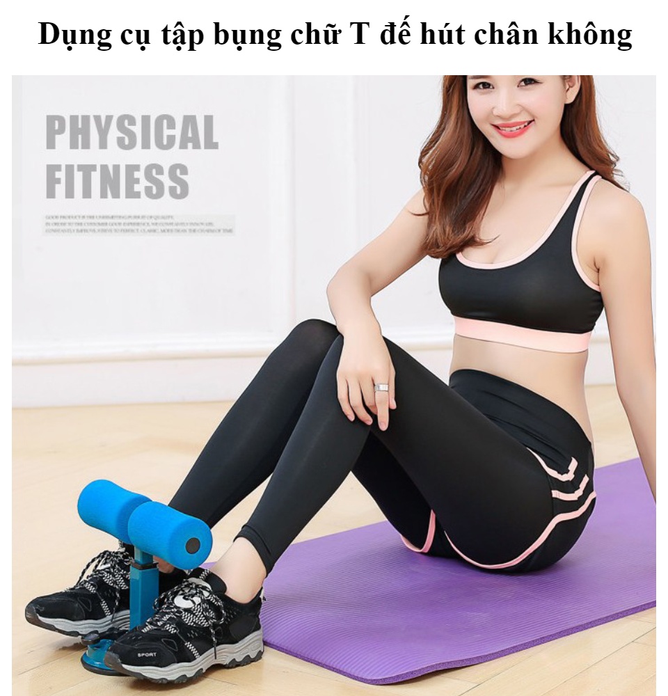 Dụng cụ tập cơ bụng có đế hút chân không đa năng tại nhà
