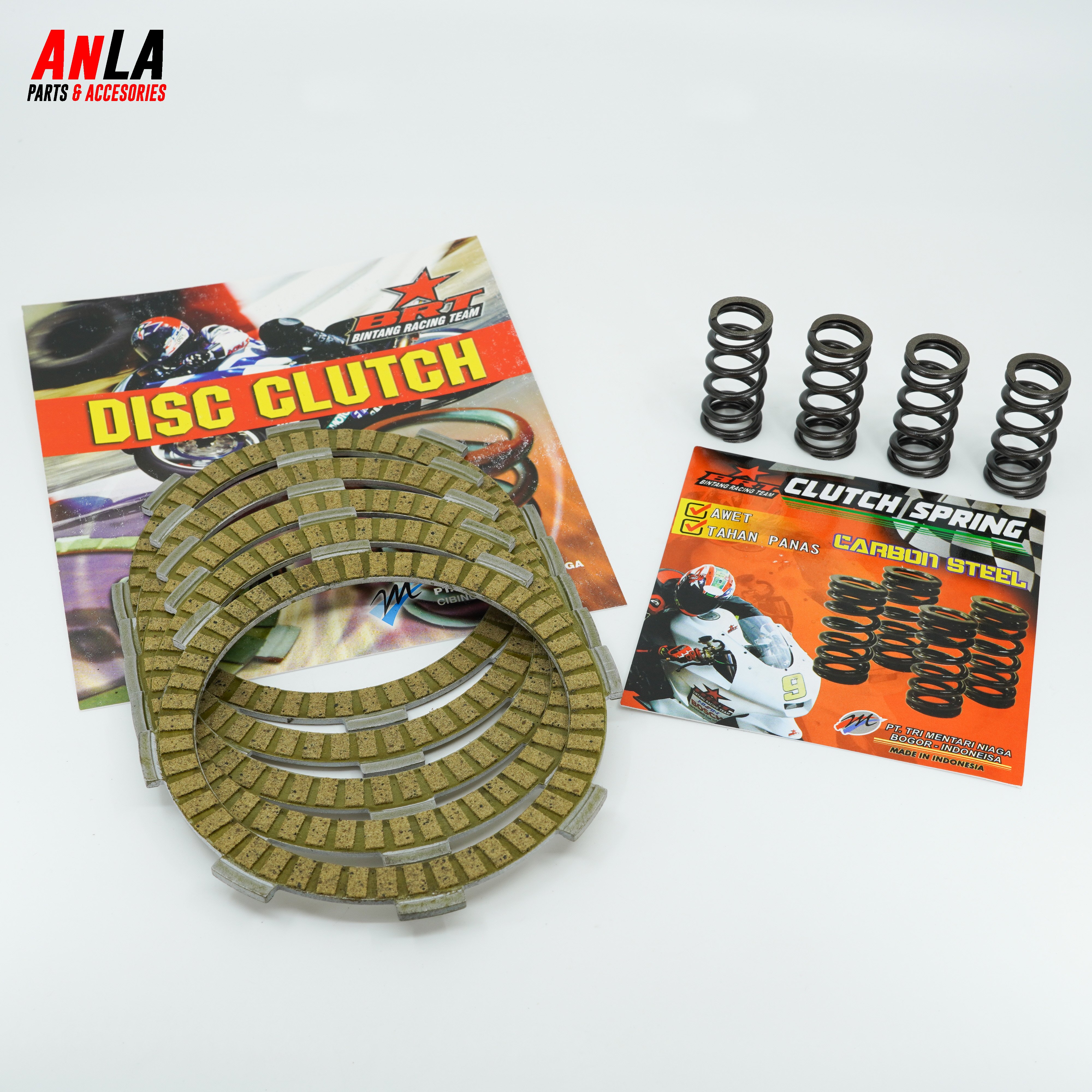 Bộ lá bố nồi và lò xo nồi BRT Exciter 135 5s / FZ150i 2014