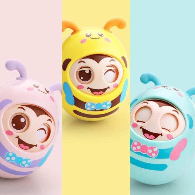 [HCM]Đồ chơi búp bê lật đật có nhạc dành cho bé thiết kế thông minh màu sắc tươi sáng giúp bé phát triển thị giác và phân biệt màu sắc hiệu quả