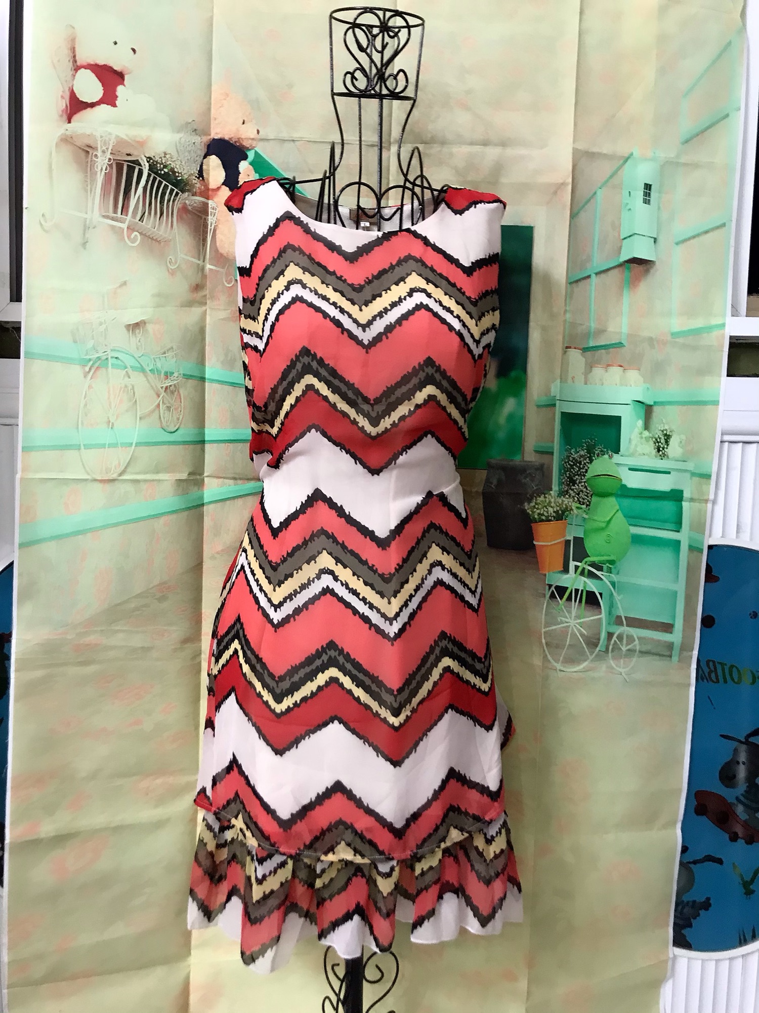 Đầm voan size 40-55 kg