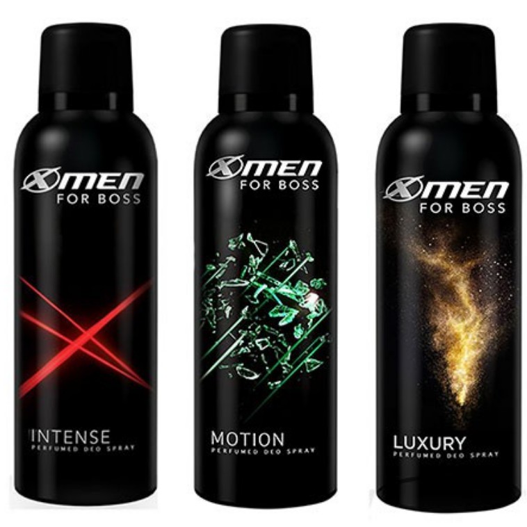 Xịt khử mùi xmen for boss đủ mùi 150ml