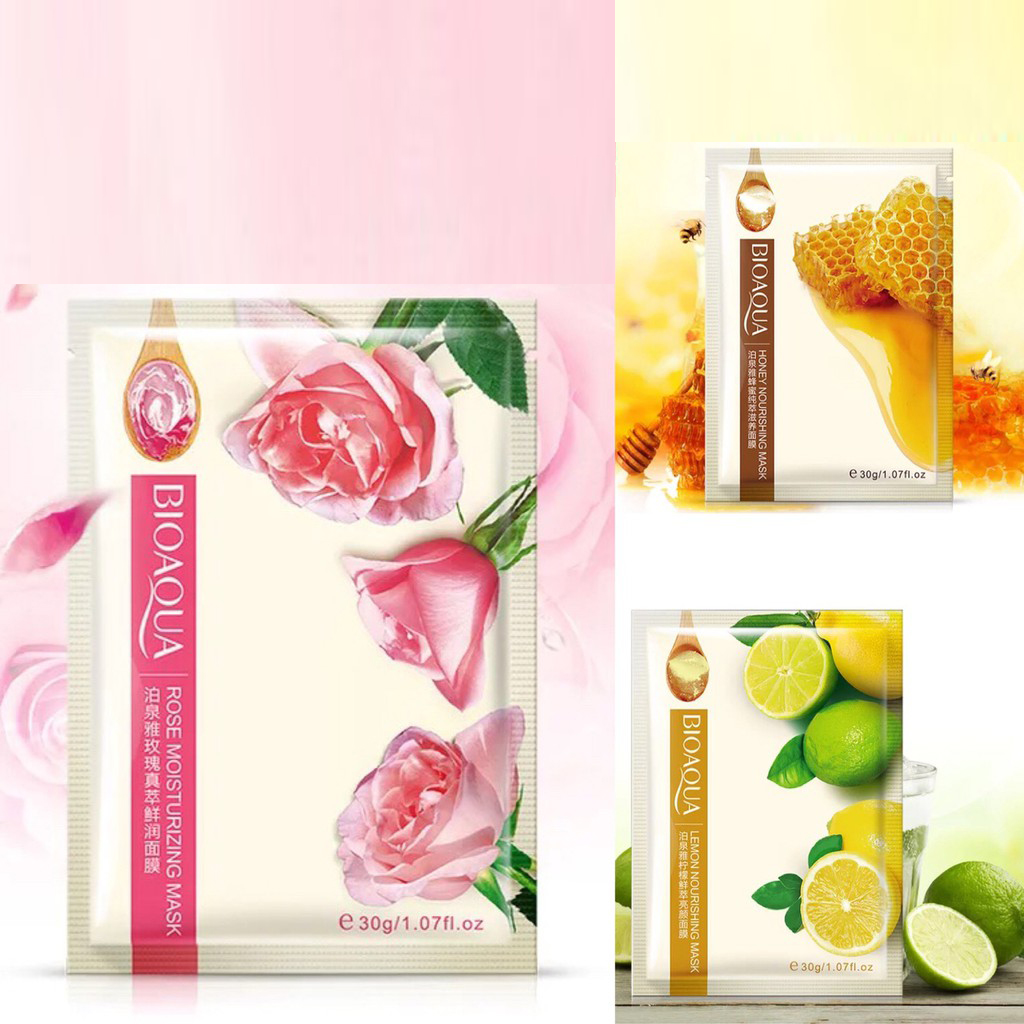 Mặt Nạ Dưỡng Da Bioaqua Nhiều Loại Thư Giãn Da combo 2 gói