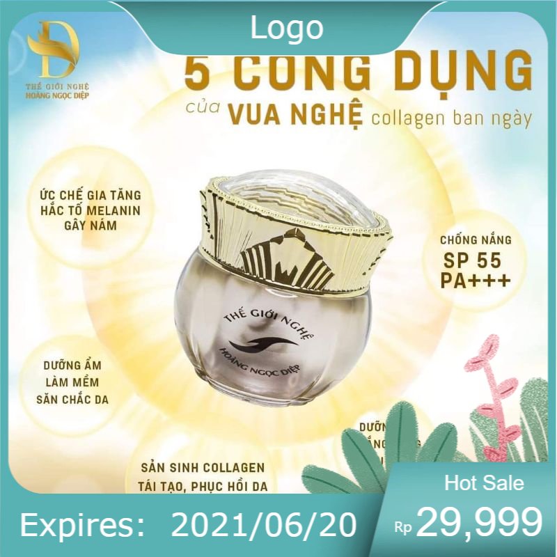 Vua Nám nghệ Collagen Hoàng Ngọc Diệp