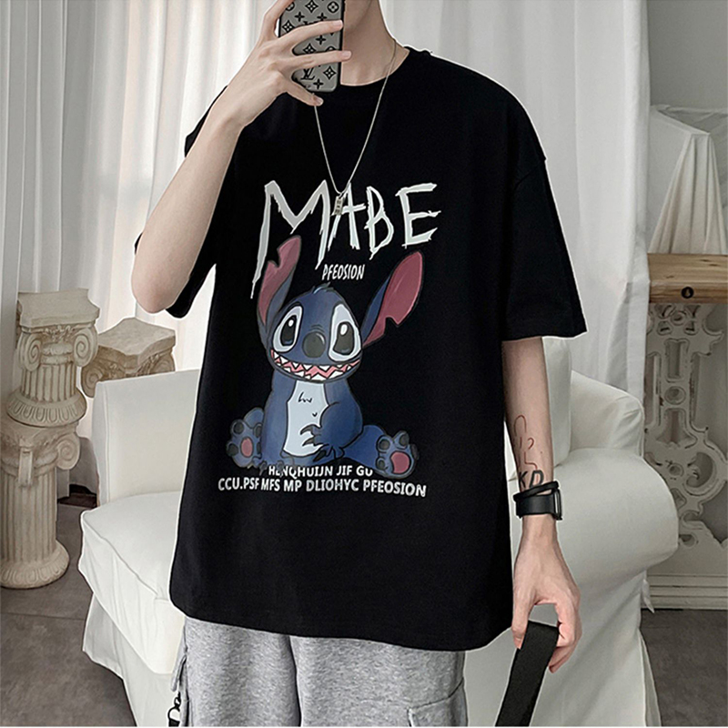 Áo thun nam nữ cộc tay cổ tròn in họa tiết mabe unisex thời trang yodi top nam 265v4
