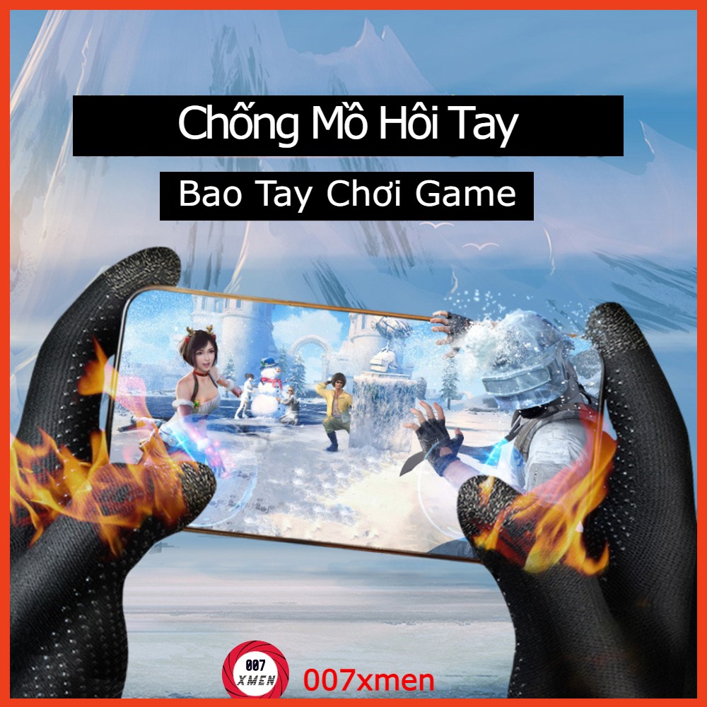 Bao tay / găng tay chống mồ hôi chơi game PUBG, Call of Duty, ROS, Free Fire liên quân mobile
