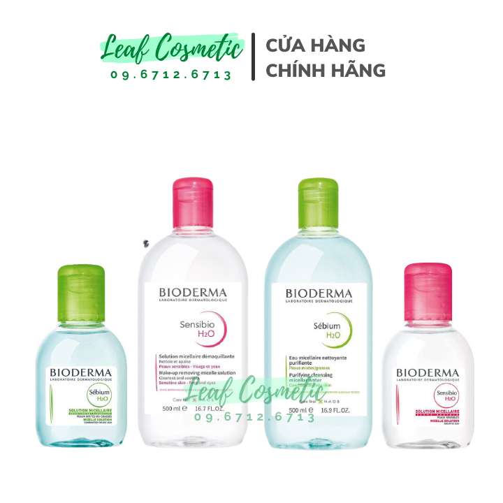 Chính hãng ] [tẩy trang bioderma pháp 500ml