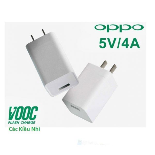 Củ sạc siêu nhanh OPPO VOOC dùng được cho tất cả dòng điện thoại OPPO