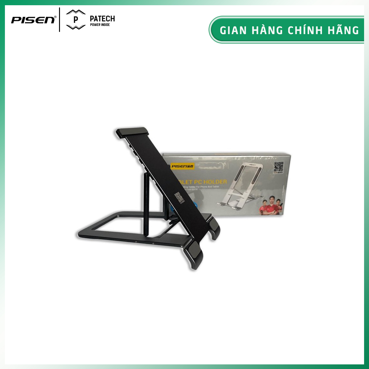 Giá đỡ điện thoại, tablet pisen v5 alloy, model: hj-zj05 - hàng chính hãng
