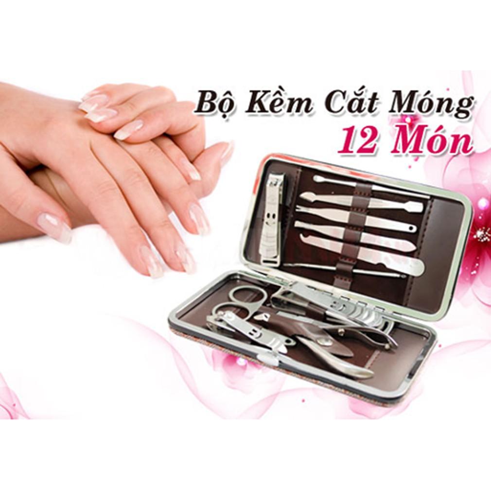 Bộ kiềm cắt móng 12 món - sevenmart