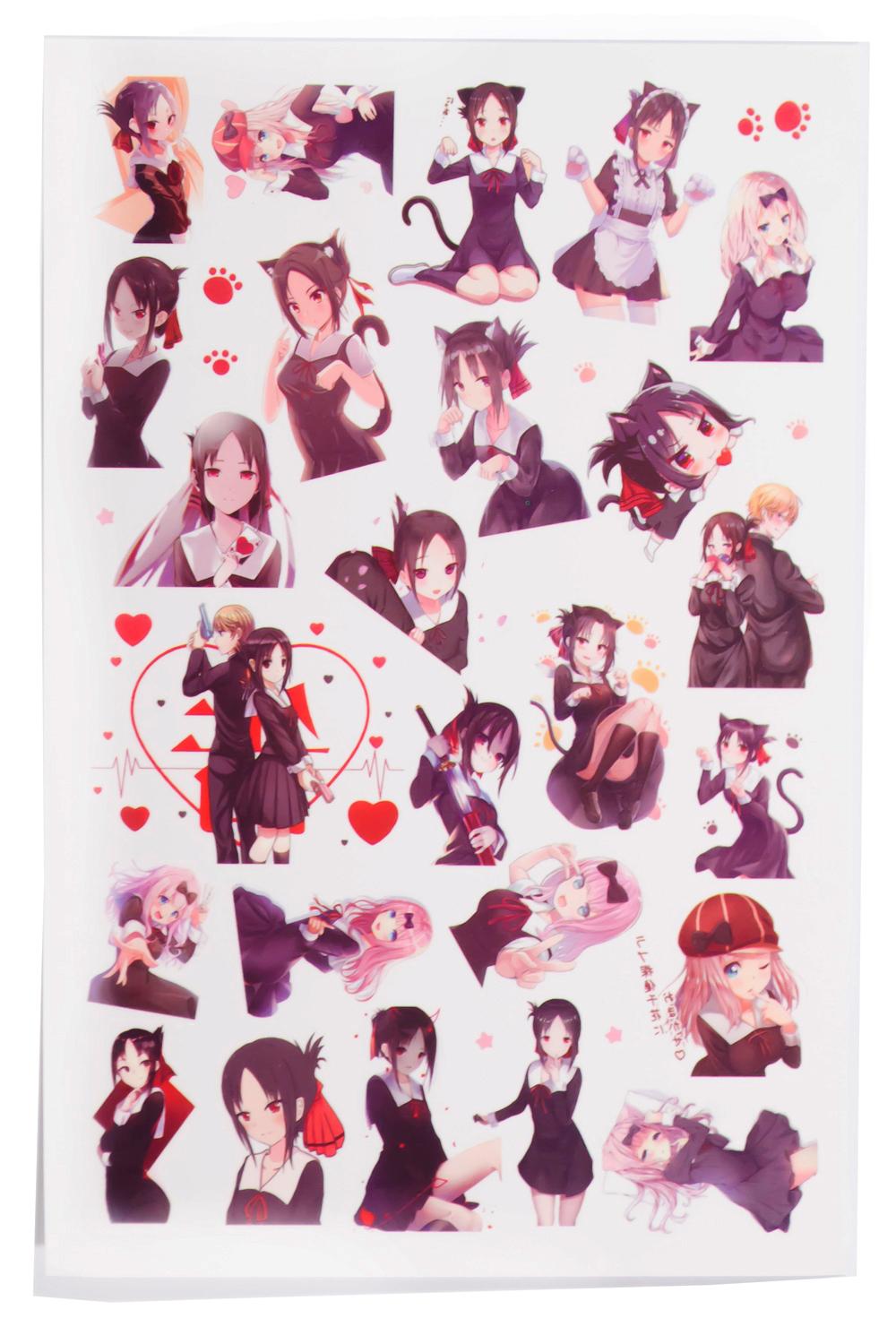 [7-11/12 VOUCHER 8%][Thanh lý giá gốc]Sticker Anime Hình xăm - Kaguya-sama: Love Is War [AAM] [PGN30]