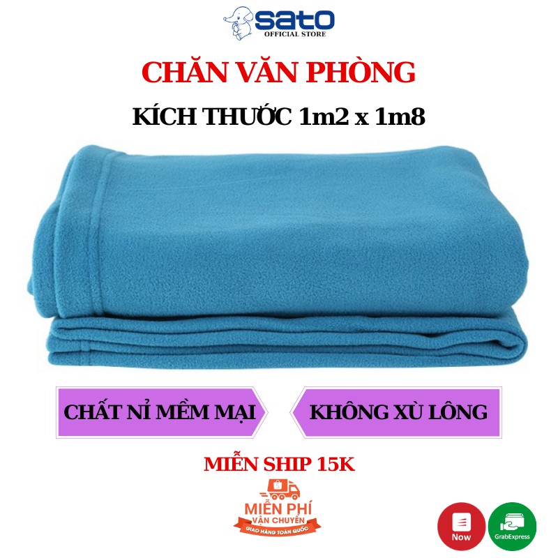 Chăn mền văn phòng 1M5 * 1M8 , Chăn nỉ hàng không ngủ trưa công sở điều hòa trong mùa hè, mùa đông