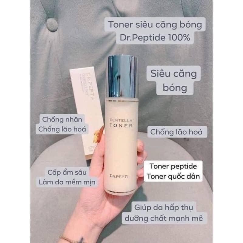 Nước Hoa Hồng Dr.Pepti Dưỡng Da Căng Bóng 180ml