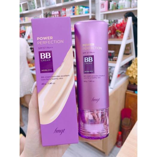 Kem nền trang điểm the face shop bb cream face it power perfection bb tím tfs 20-40g
