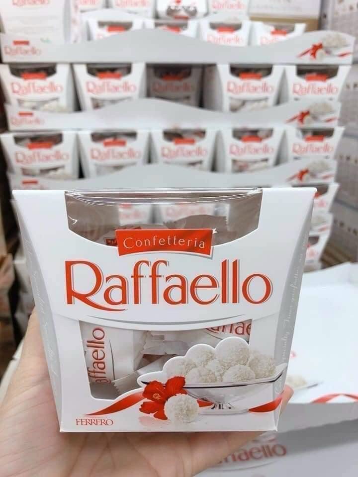Kẹo dừa raffaello đức hộp 150g xịn xò date t6/2024