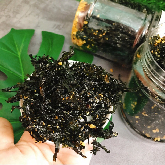 Combo 4 hủ rong biển cháy tỏi